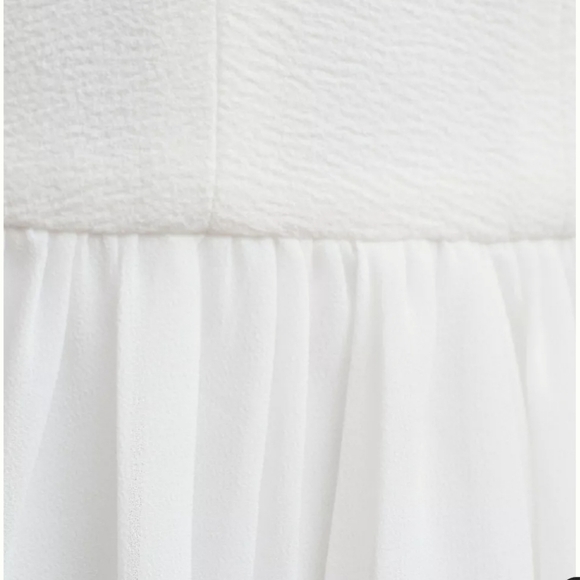Dress The Population, Alicia Chiffon A-Line Dress, Ivory, Size Small - NWT!! - Picture 4 of 13
